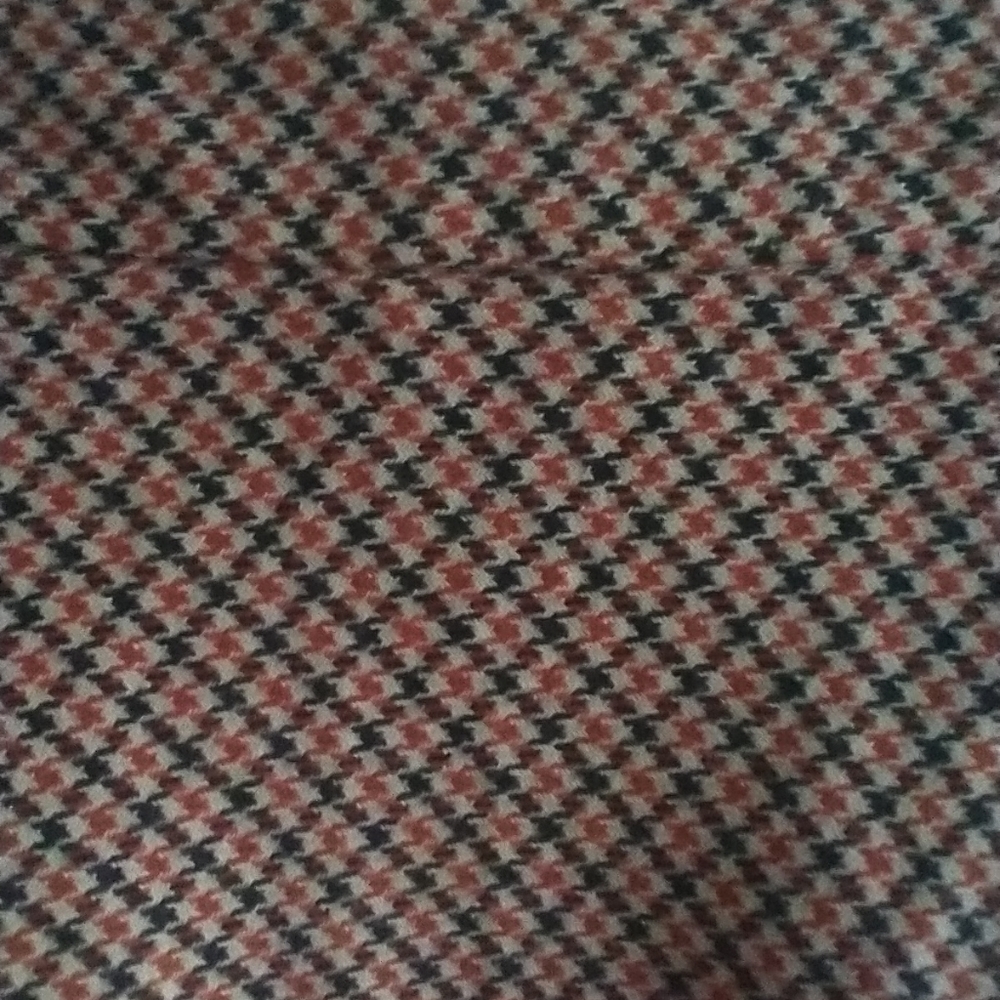Talbots Vintage Women Plus Skirt 16 Wool Bland Orange Brown Siren Office Preppy - Picture 6 of 10